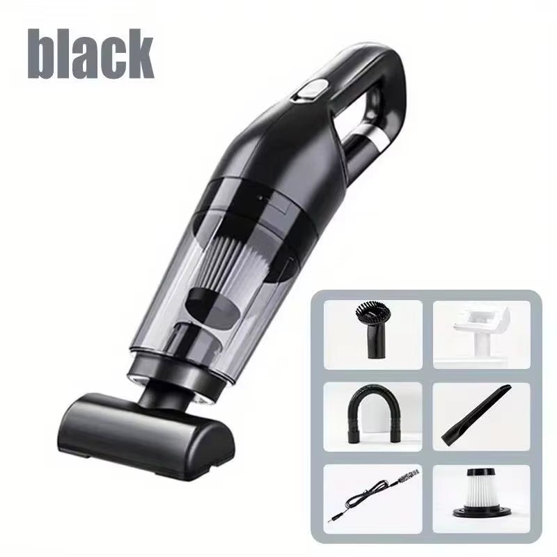 Handheld Home Vacuum Cleaner Rechargeable Portable Vacuum Cleaner Car Home Dual Purpose Wireless Dust Catcher Pet Hair 10000PA