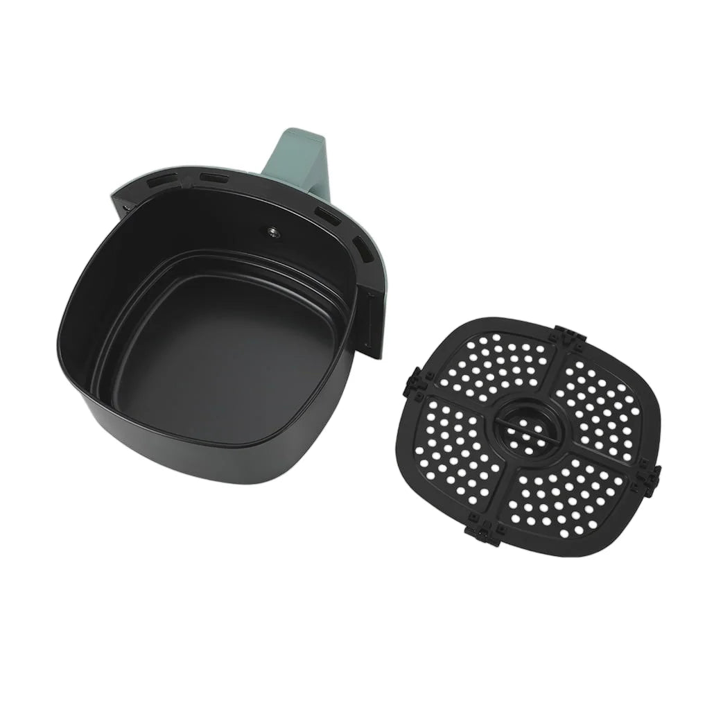 Mainstays 2.2 Qt Air Fryer, Sage Green - Automatic Shutoff, Nonstick