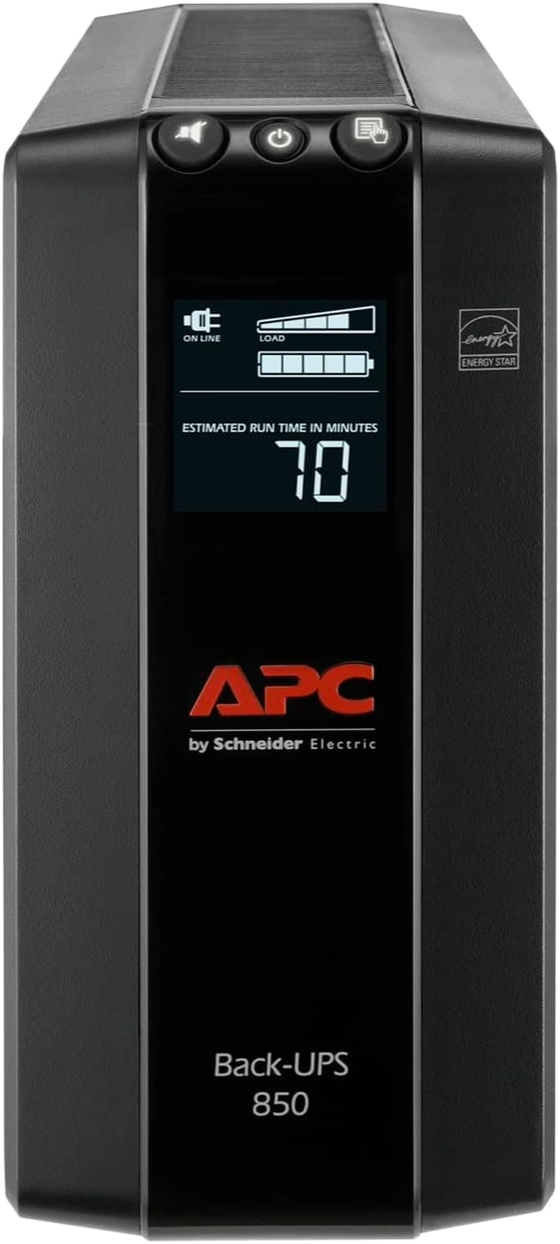 APC Back-Ups Pro 850VA UPS Battery Backup & Surge Protector, BX850M Backup Battery Power Supply