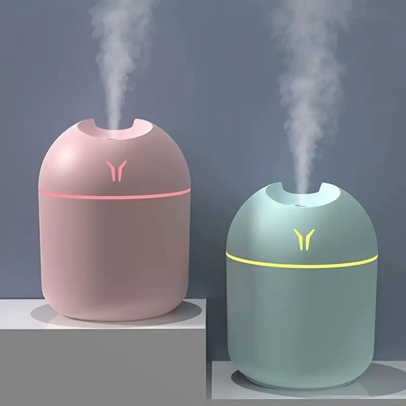 1PC Portable 250Ml Mini Cup Spray Mist Humidifier Double Wet Aroma Essential Oil Diffuser Car Usb Air Humidifier