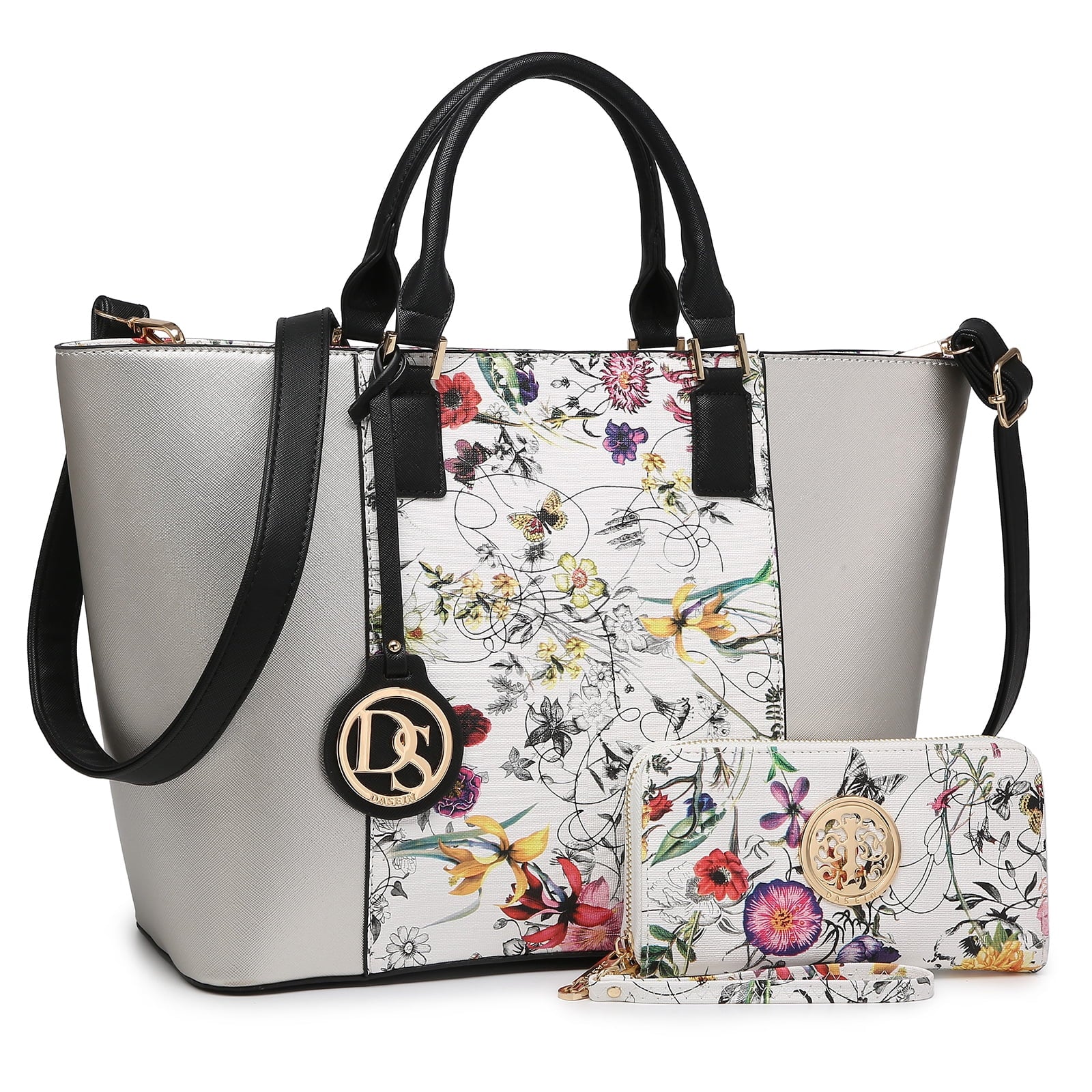 Dasein Women'S Handbags Purses Large Tote Shoulder Bag Top Handle Satchel Bag for Work