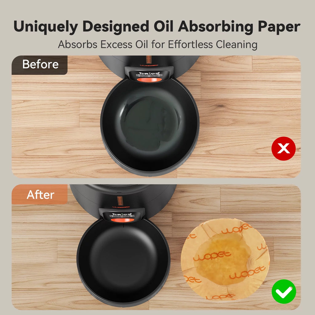 WOPET Automatic Dog Feeders, Pet Feeder, Cat Food Dispenser with Stainless Steel Bowl, 4L, Black