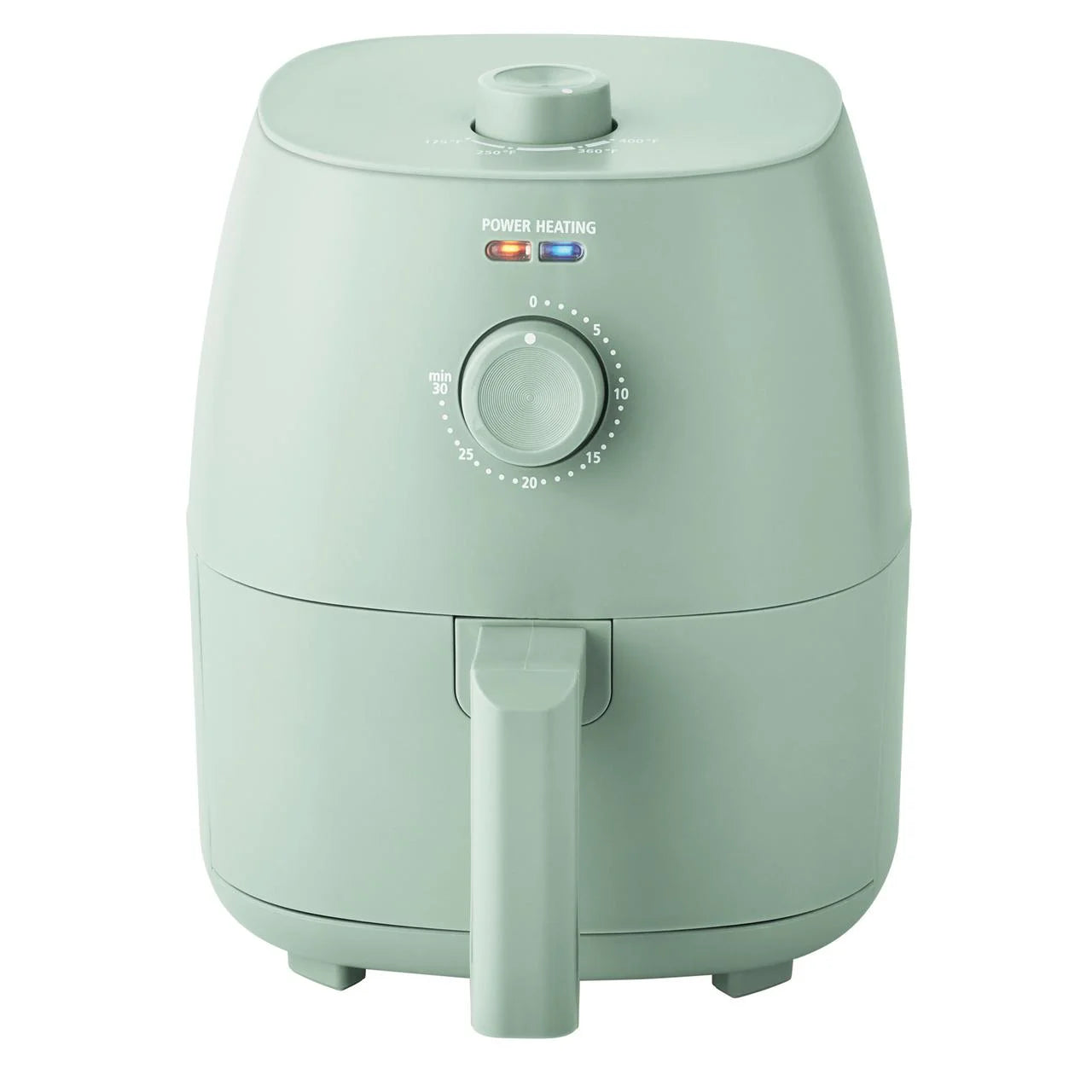 Mainstays 2.2 Qt Air Fryer, Sage Green - Automatic Shutoff, Nonstick