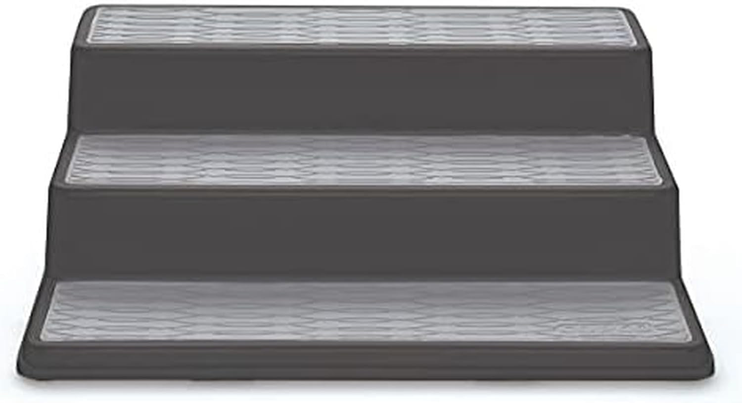 Copco 5220597 Non-Skid 3-Tier Spice Pantry Kitchen Cabinet Organizer, 10-Inch, Set of 2