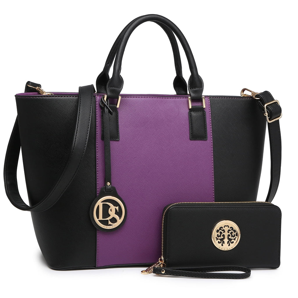 Dasein Women'S Handbags Purses Large Tote Shoulder Bag Top Handle Satchel Bag for Work