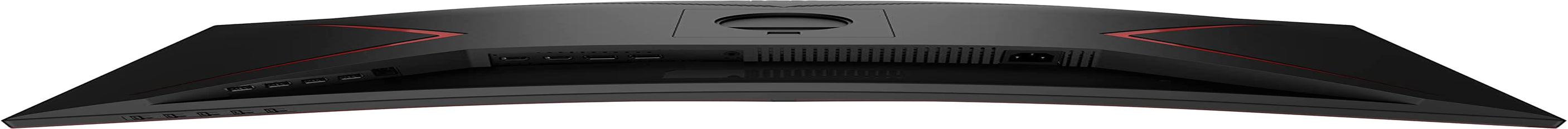 AOC CU34G2X 34" Curved Frameless Immersive Gaming Monitor, Ultrawide QHD 3440X1440, VA Panel, 1Ms 144Hz Adaptive-Sync, Height Adjustable, 3-Yr Zero Dead Pixels, Black/Red