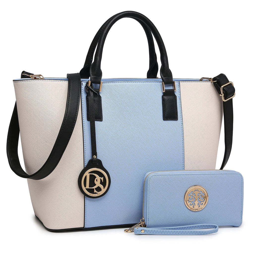 Dasein Women'S Handbags Purses Large Tote Shoulder Bag Top Handle Satchel Bag for Work