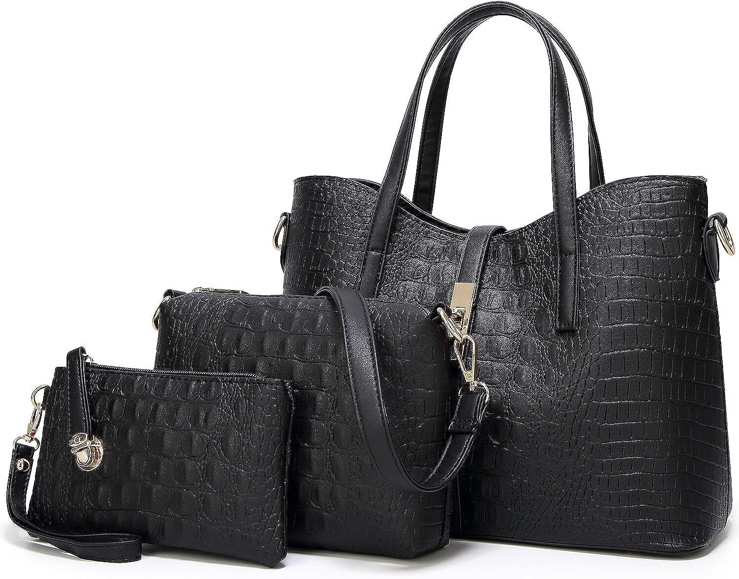 YNIQUE Satchel Purses and Handbags for Women Shoulder Tote Bags Wallets