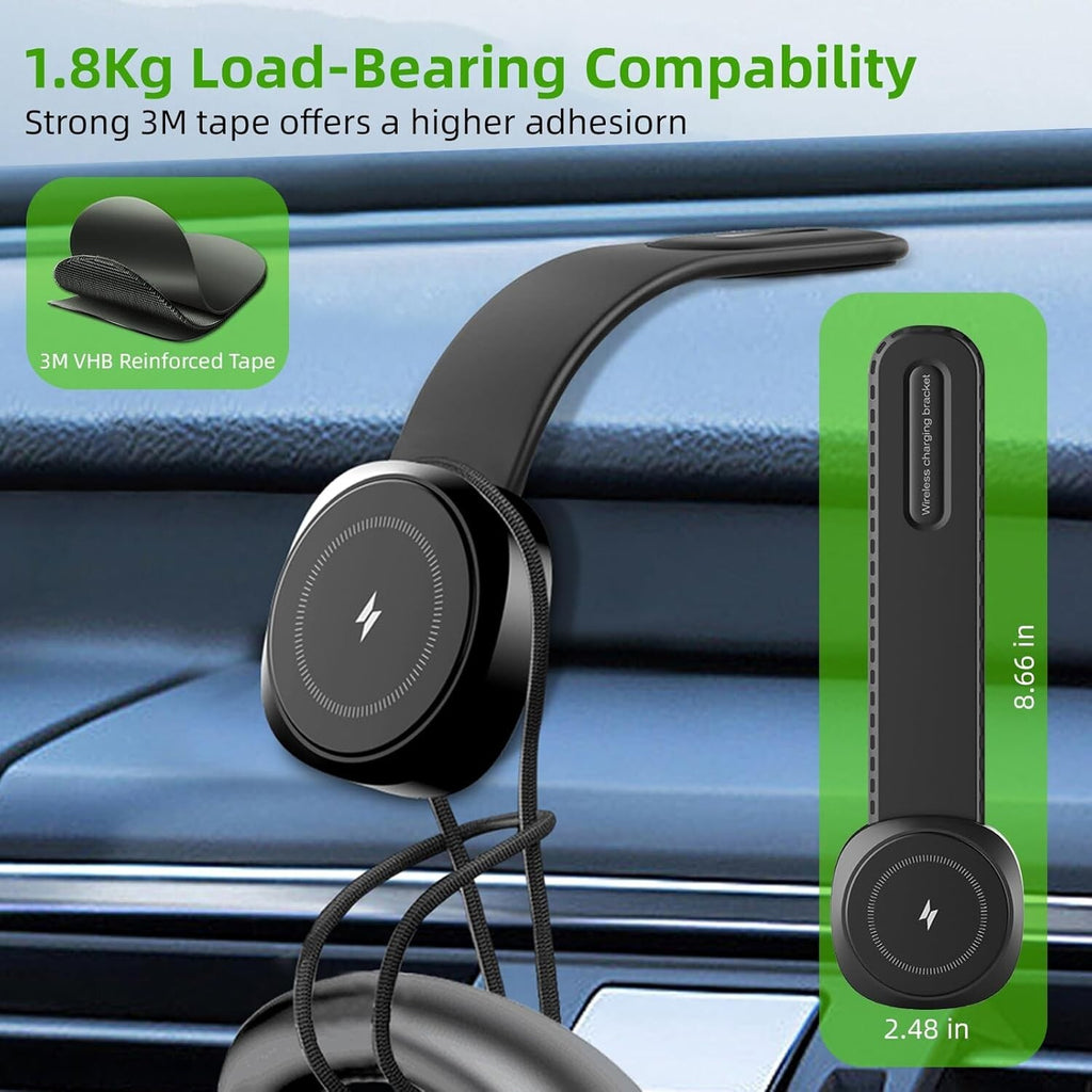 Magsafe Car Mount Charger for Iphone Magnetic Phone Holder 15W Fast Charging