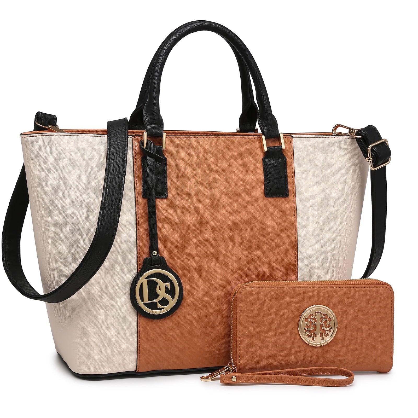 Dasein Women'S Handbags Purses Large Tote Shoulder Bag Top Handle Satchel Bag for Work